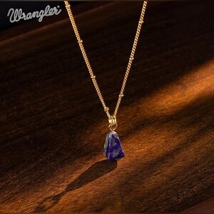 Montana West Wrangler 18k Gold Necklace NIB